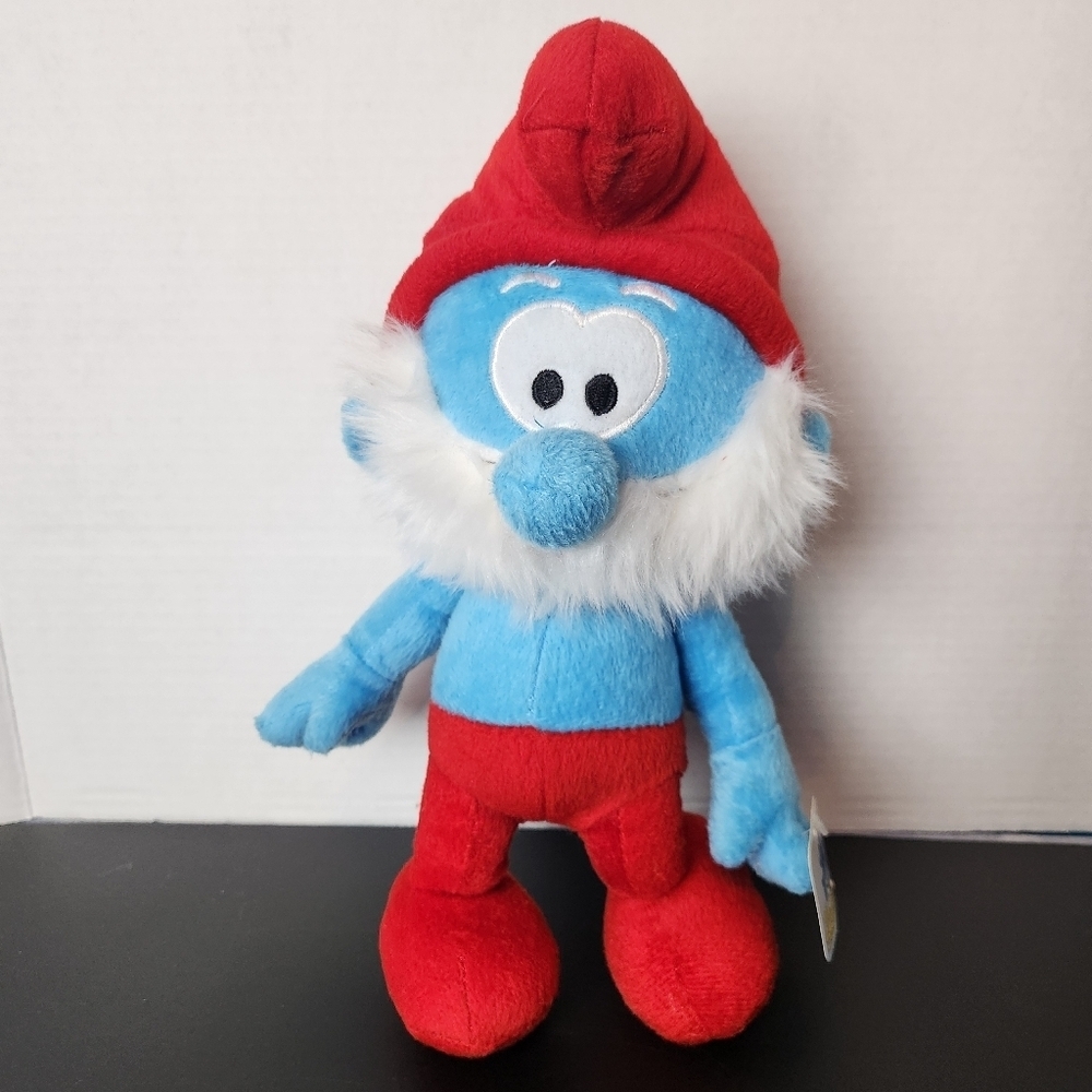 Papa Smurf plush toy 2010 The Smurfs With Tag. Nwt